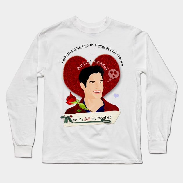 McCall me Maybe? Long Sleeve T-Shirt by AjDreamCraft